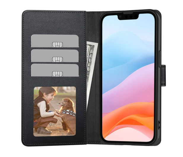 TECH-PROTECT Wallet Do Xiaomi Redmi 15 4G / 5G Black 5906302332236 - 1367309 - zdjęcie 2